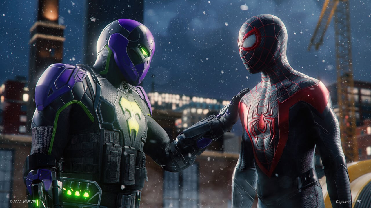 Скриншот Marvels Spider-Man: Miles Morales