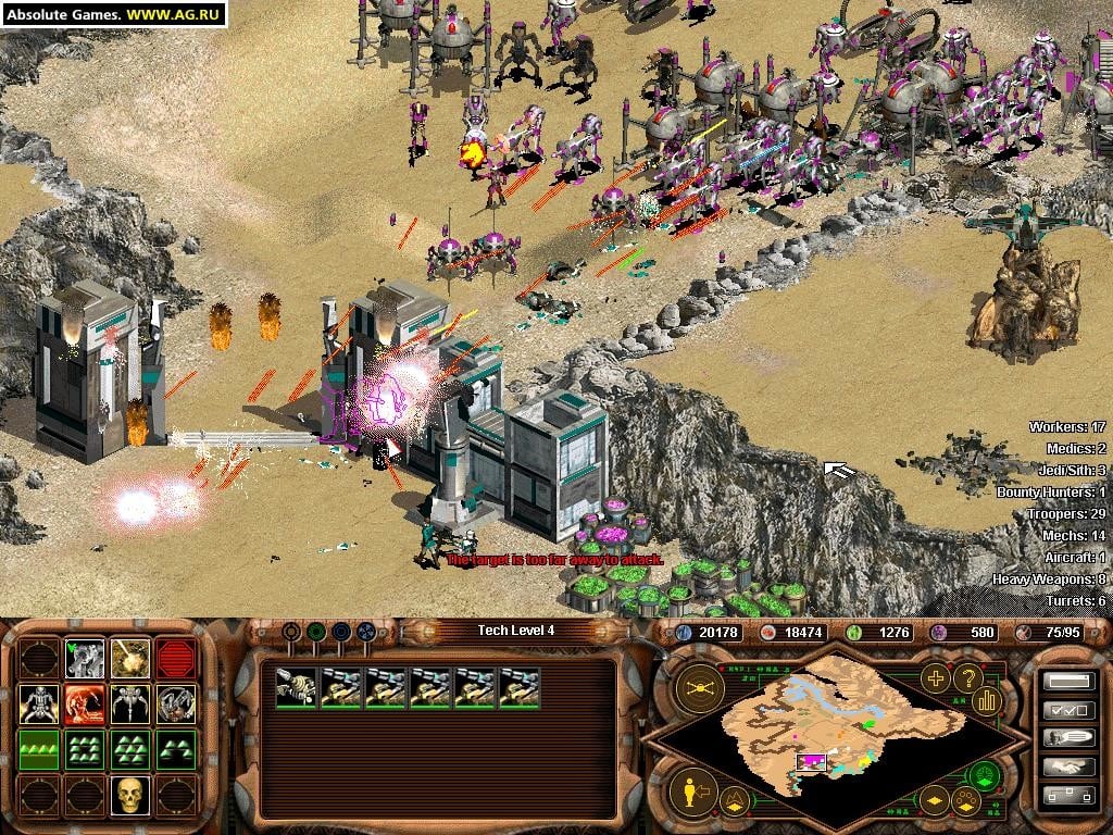 Скриншот Star Wars Galactic Battlegrounds Clone Campaigns