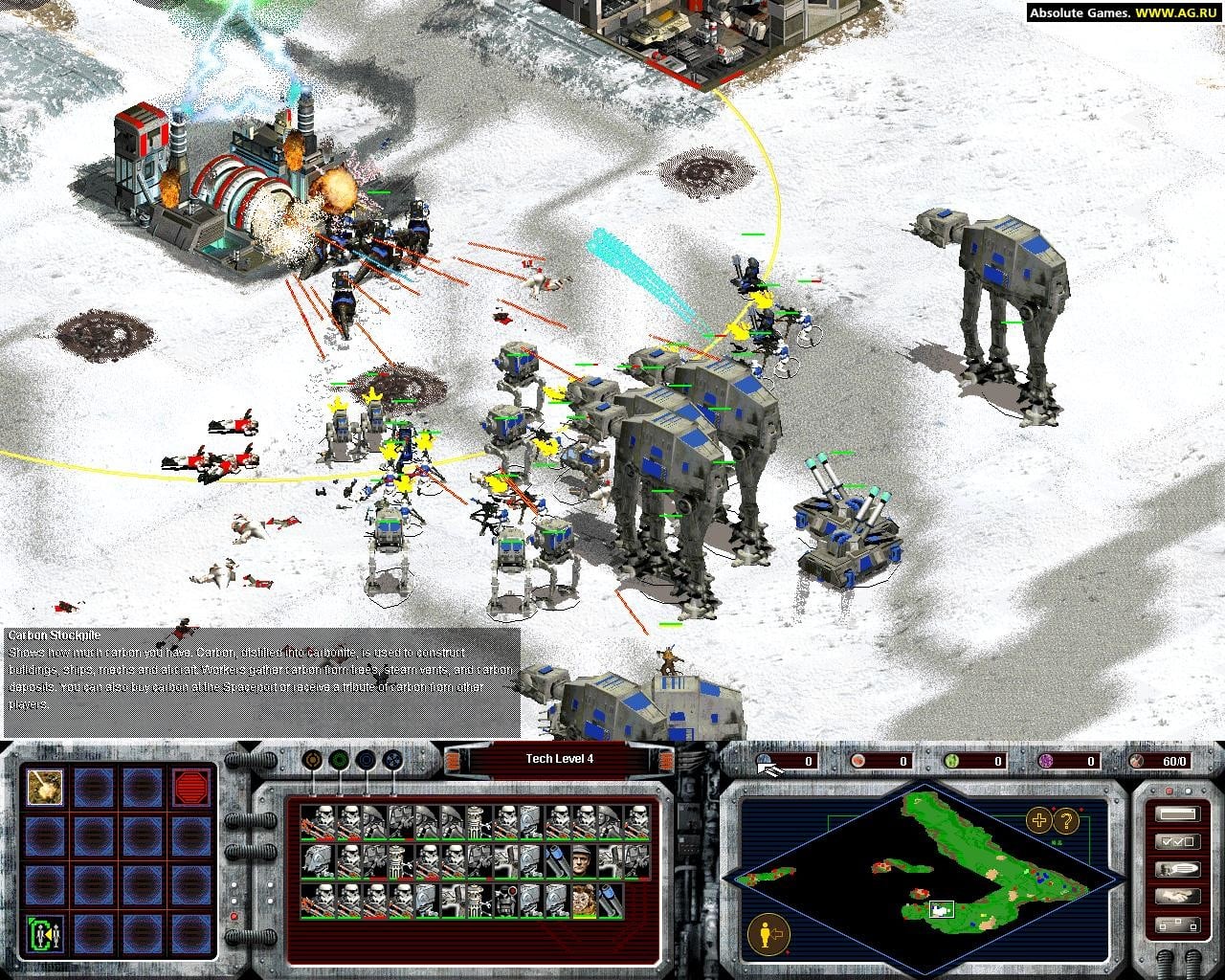 Скриншот Star Wars Galactic Battlegrounds Clone Campaigns