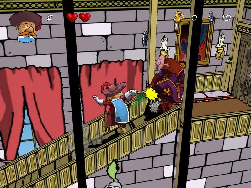 Скриншот Три мушкетера (игра)