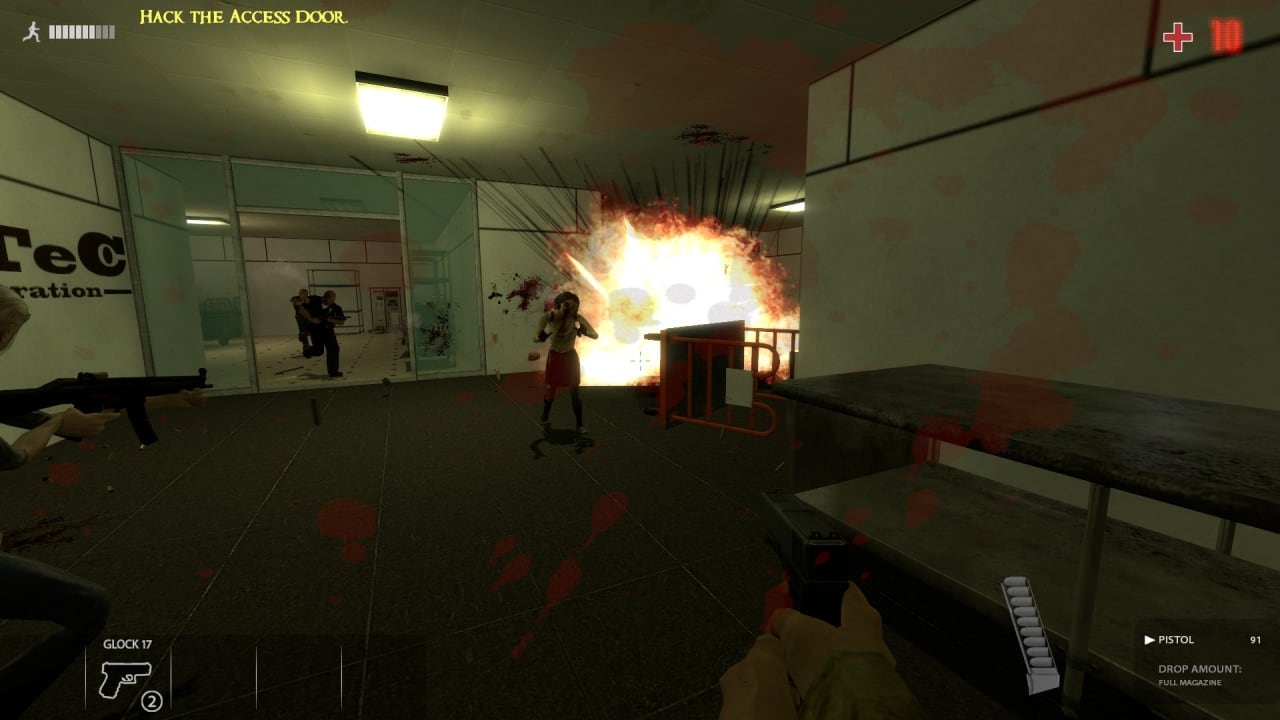 Скриншот Zombie Panic! Source