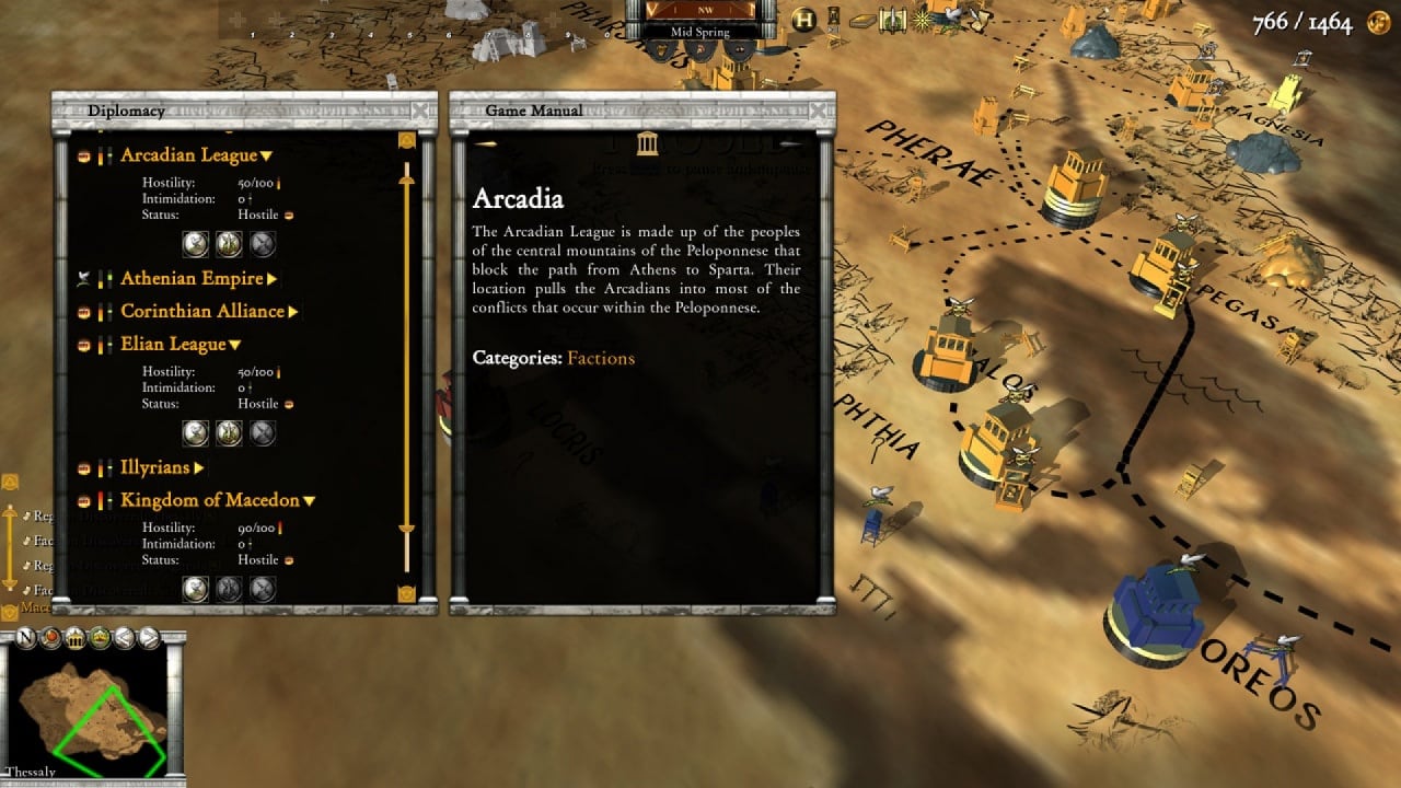 Скриншот Hegemony Gold: Wars of Ancient Greece