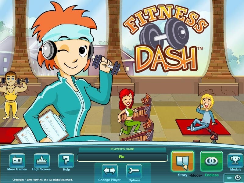 Скриншот Fitness Dash
