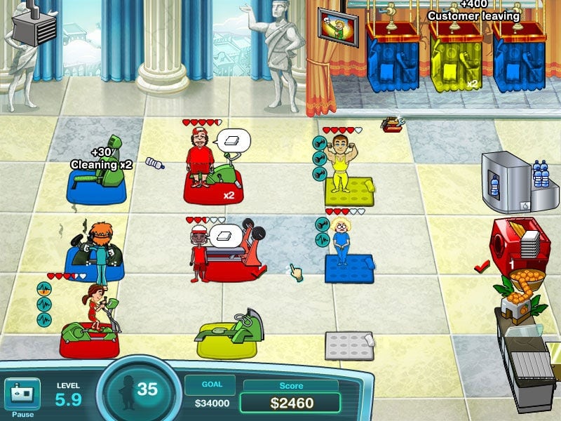 Скриншот Fitness Dash