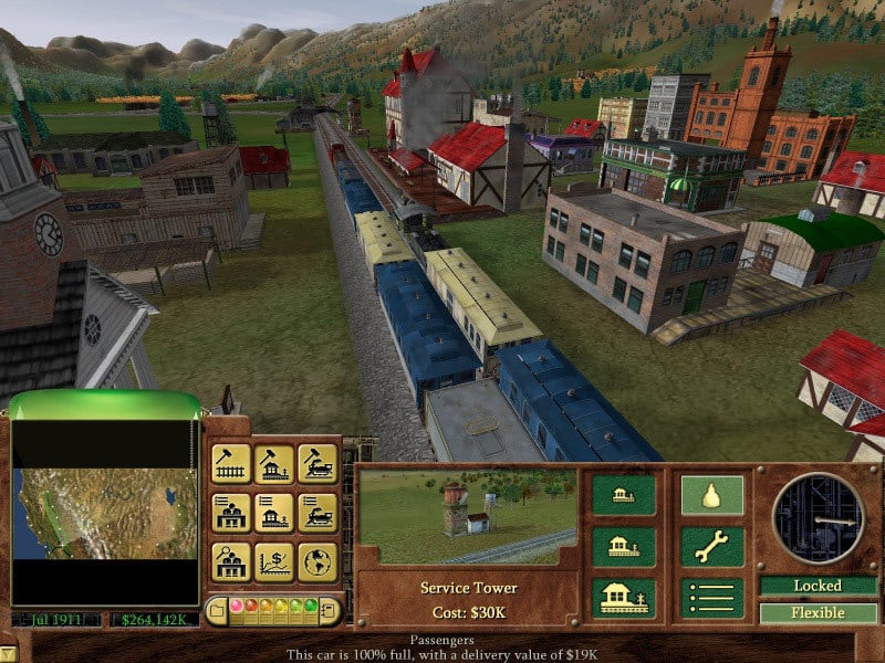 Скриншот Railroad Tycoon 3