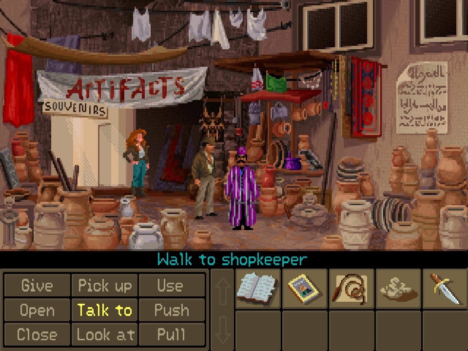 Скриншот Indiana Jones and the Fate of Atlantis