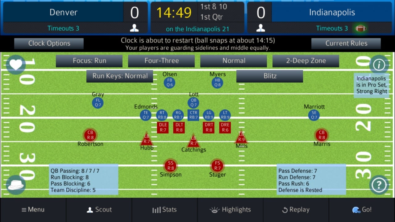Скриншот Pro Strategy Football 2020