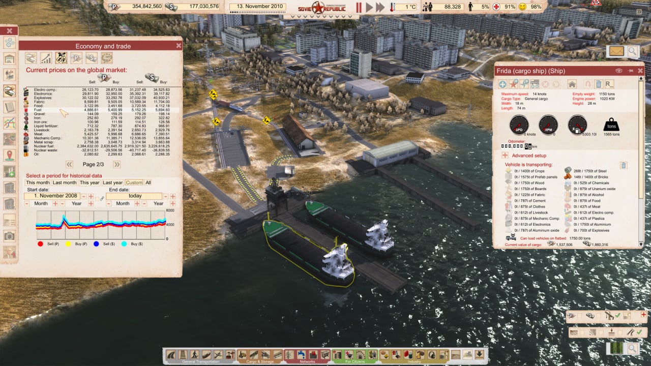 Скриншот Workers and Resources: Soviet Republic
