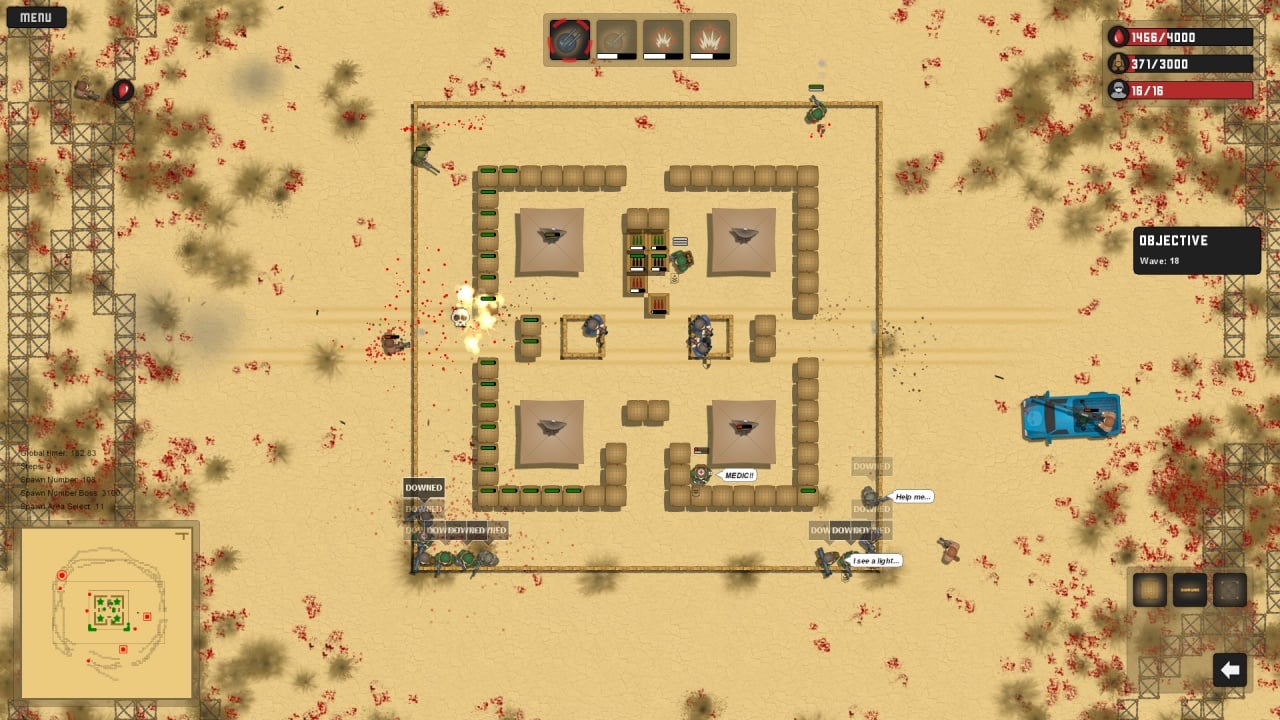 Скриншот Firebase Defence