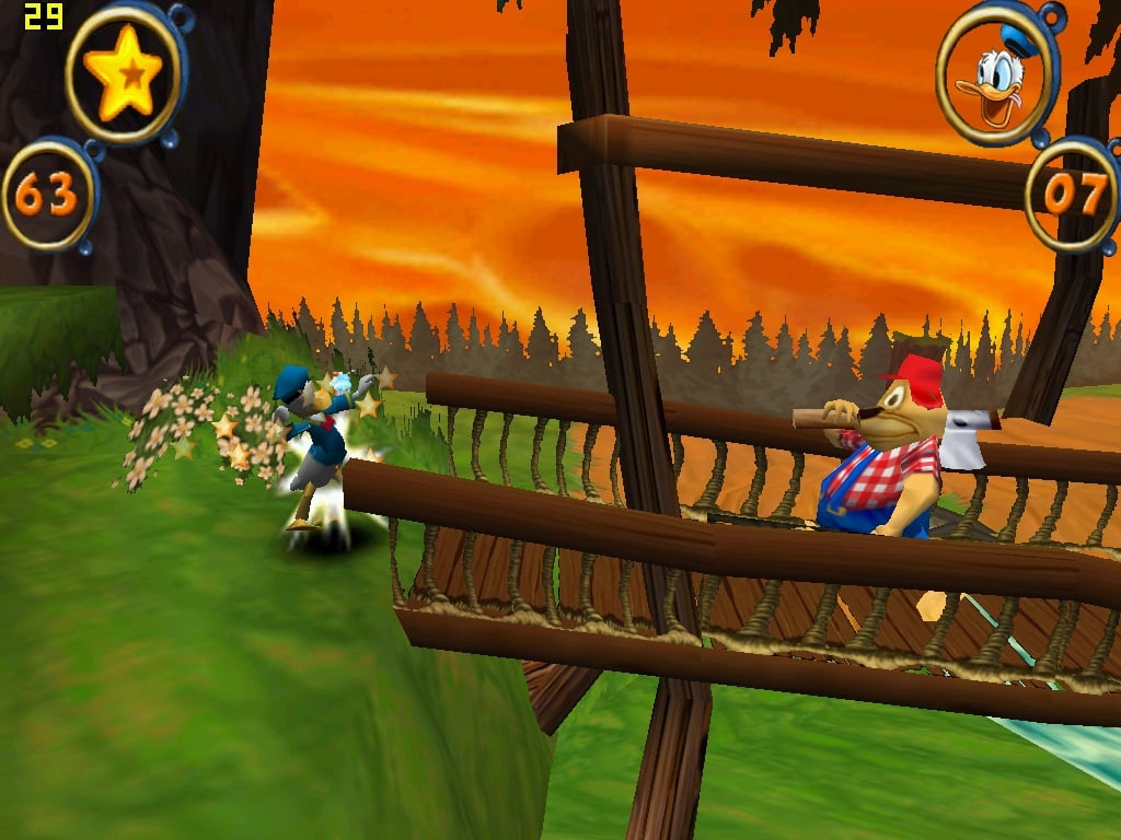 Скриншот Disneys Donald Duck: Goin Quackers