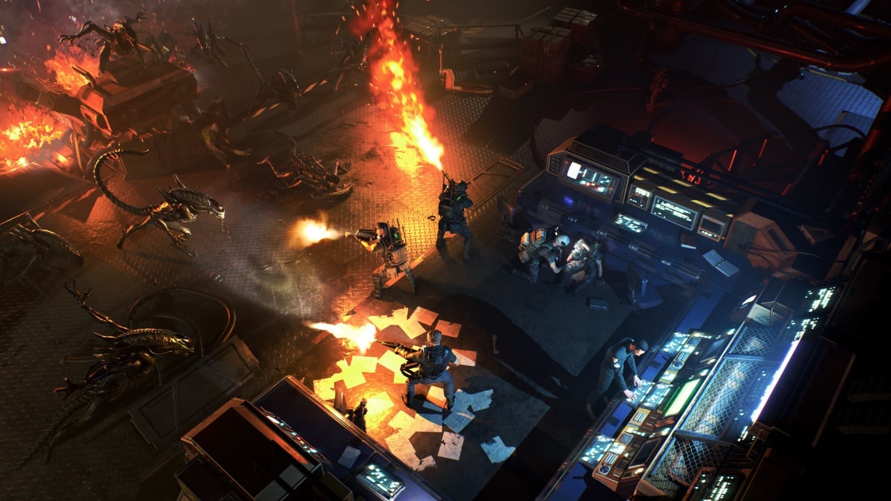 Скриншот Aliens: Dark Descent