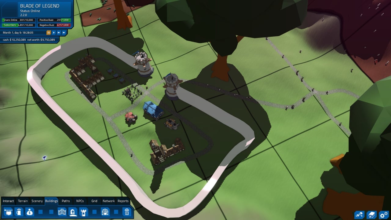 Скриншот MMORPG Tycoon 2