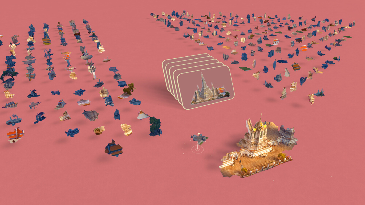 Скриншот Puzzling Places - 3D Jigsaw Sim