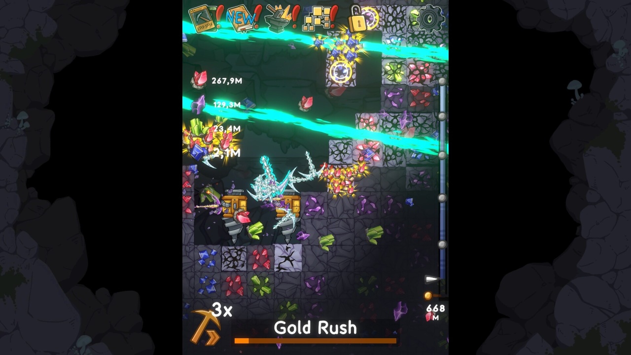 Скриншот Idle DeepMiner