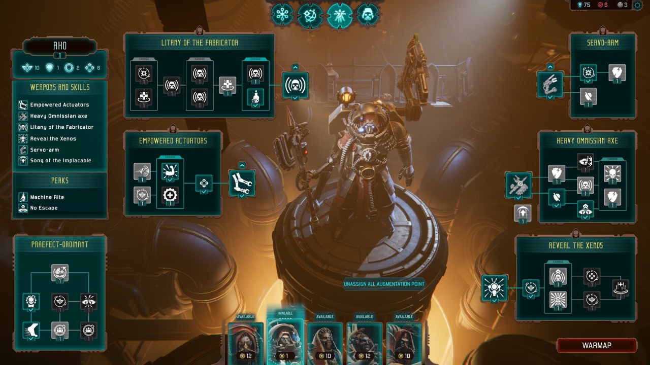 Скриншот Warhammer 40,000: Mechanicus 2