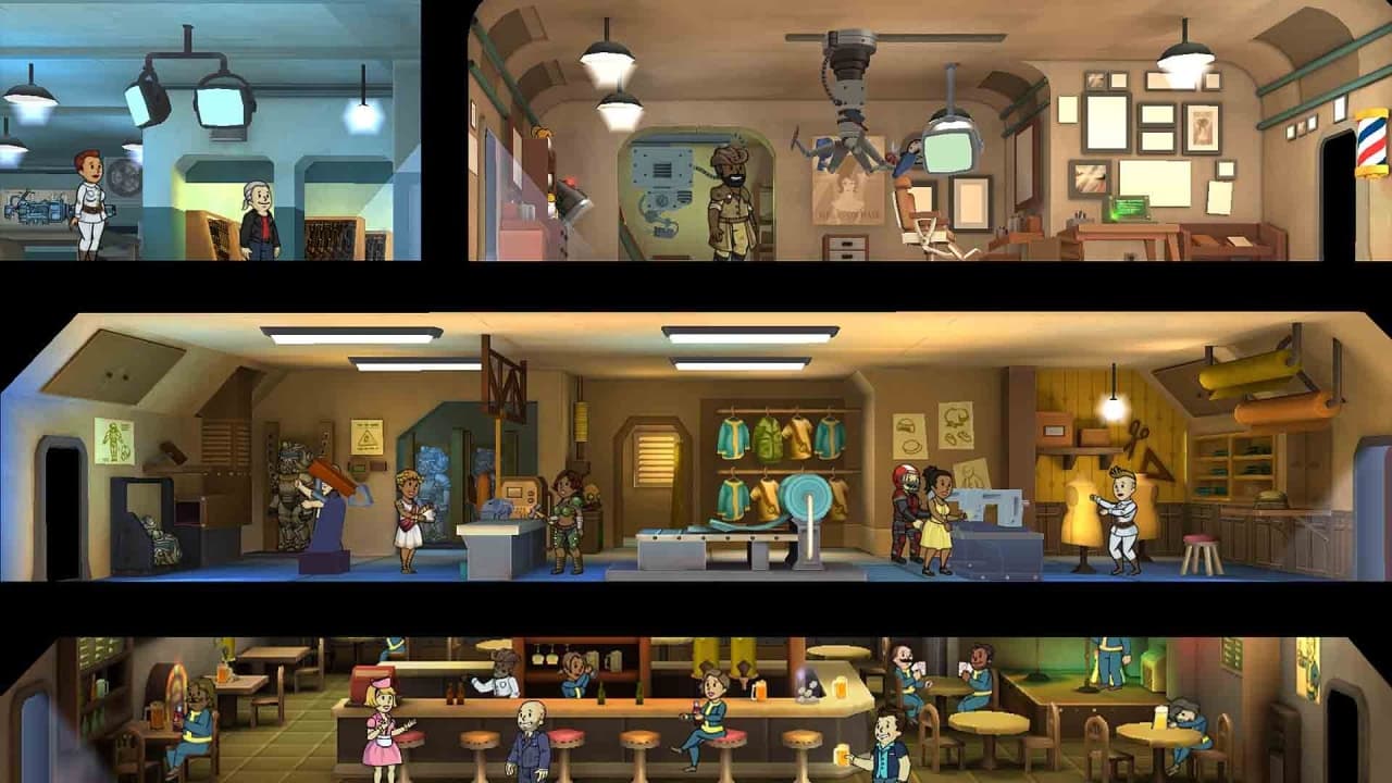 Скриншот Fallout Shelter