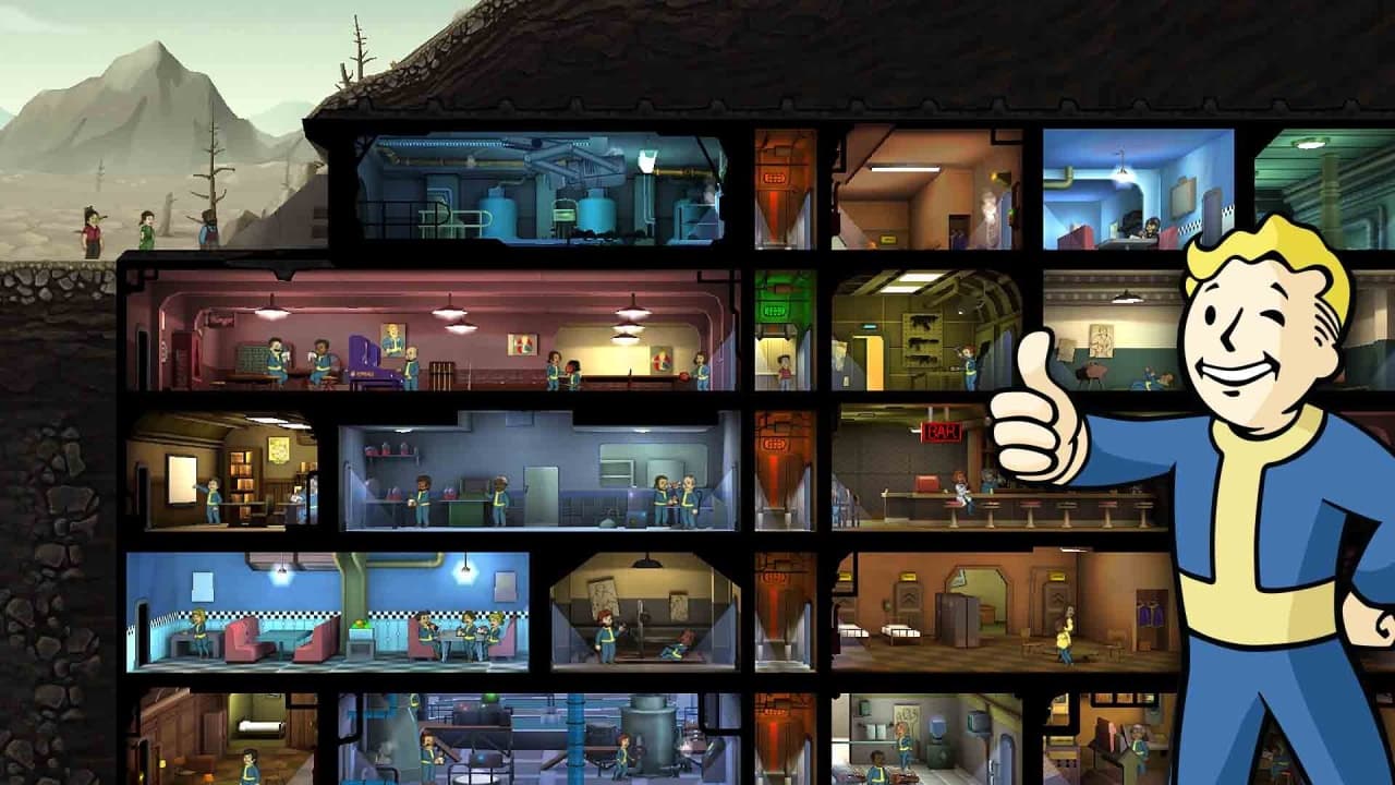 Скриншот Fallout Shelter