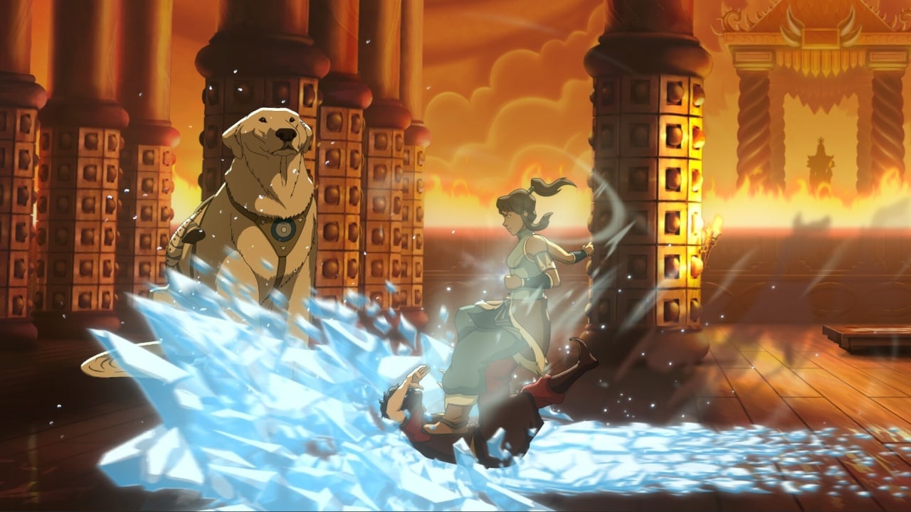 Скриншот Avatar Legends: The Fighting Game