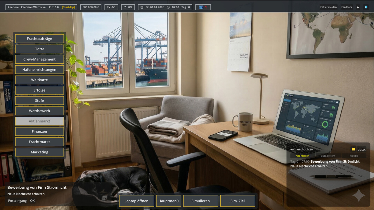 Скриншот European Seafreight Tycoon