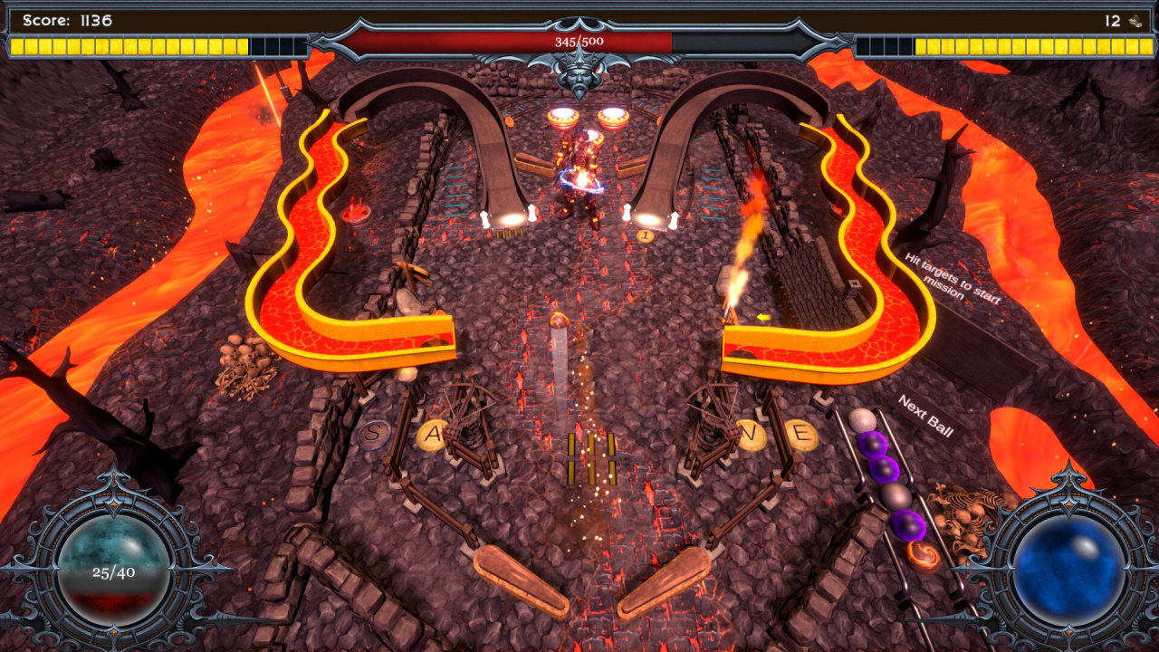Скриншот Runix: Pinball Roguelike