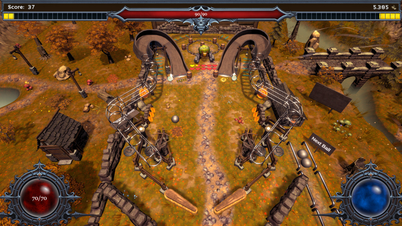 Скриншот Runix: Pinball Roguelike