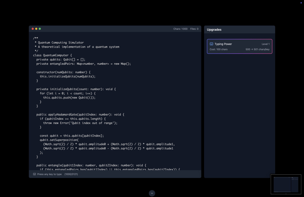 Скриншот Yet Another Incremental Game (but this time about coding)