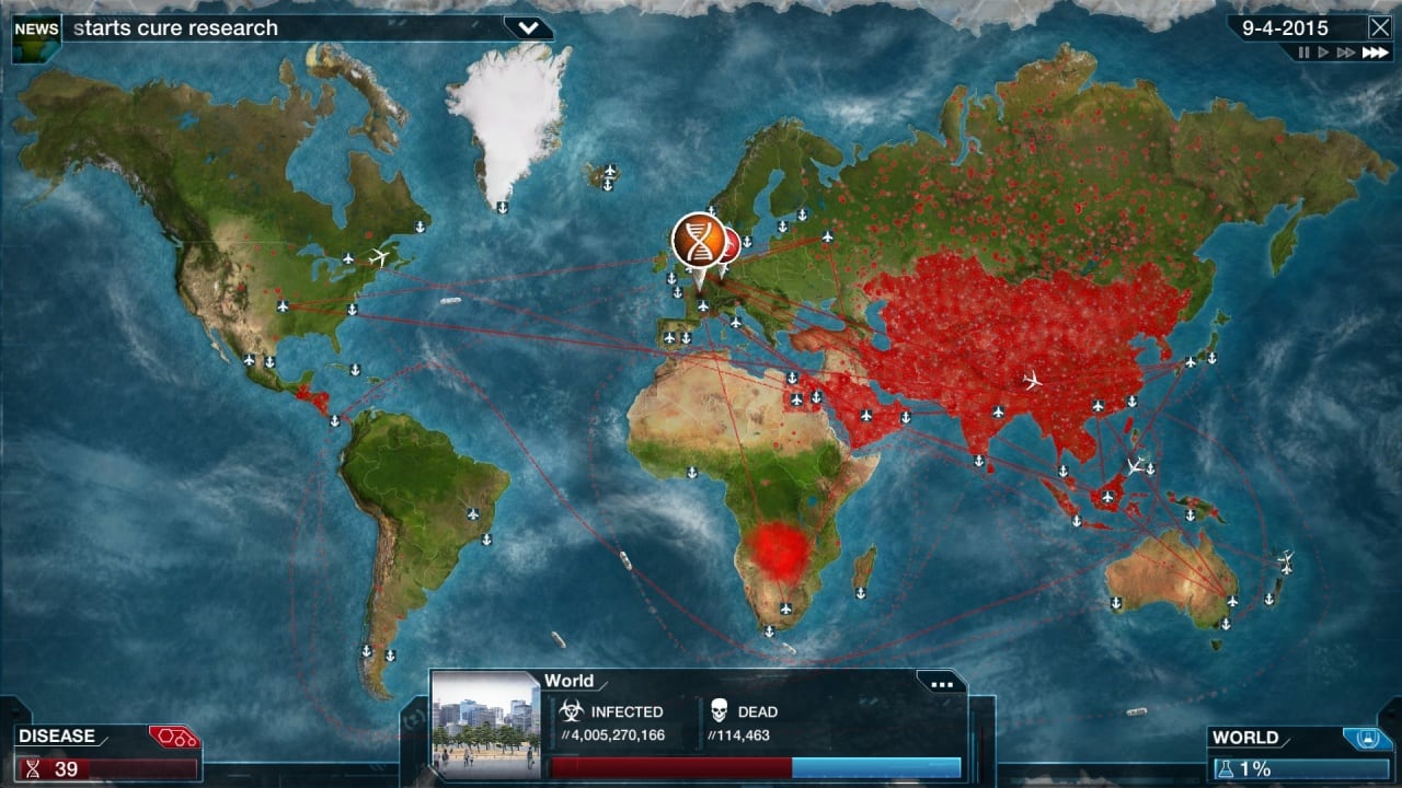 Скриншот Plague Inc: Evolved