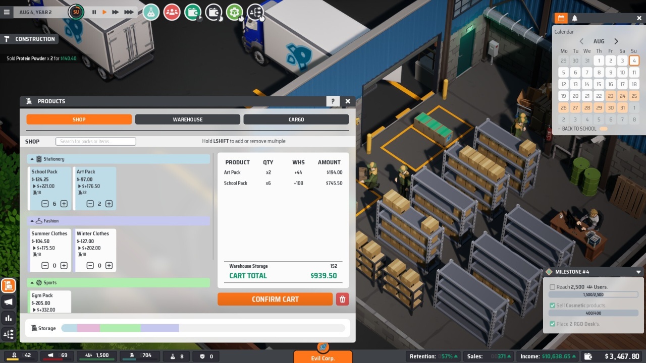 Скриншот E-Shop Tycoon