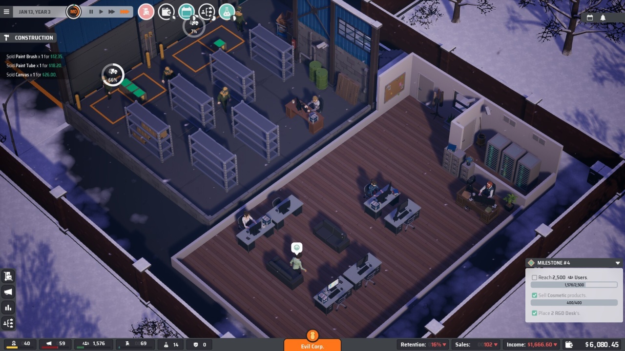 Скриншот E-Shop Tycoon