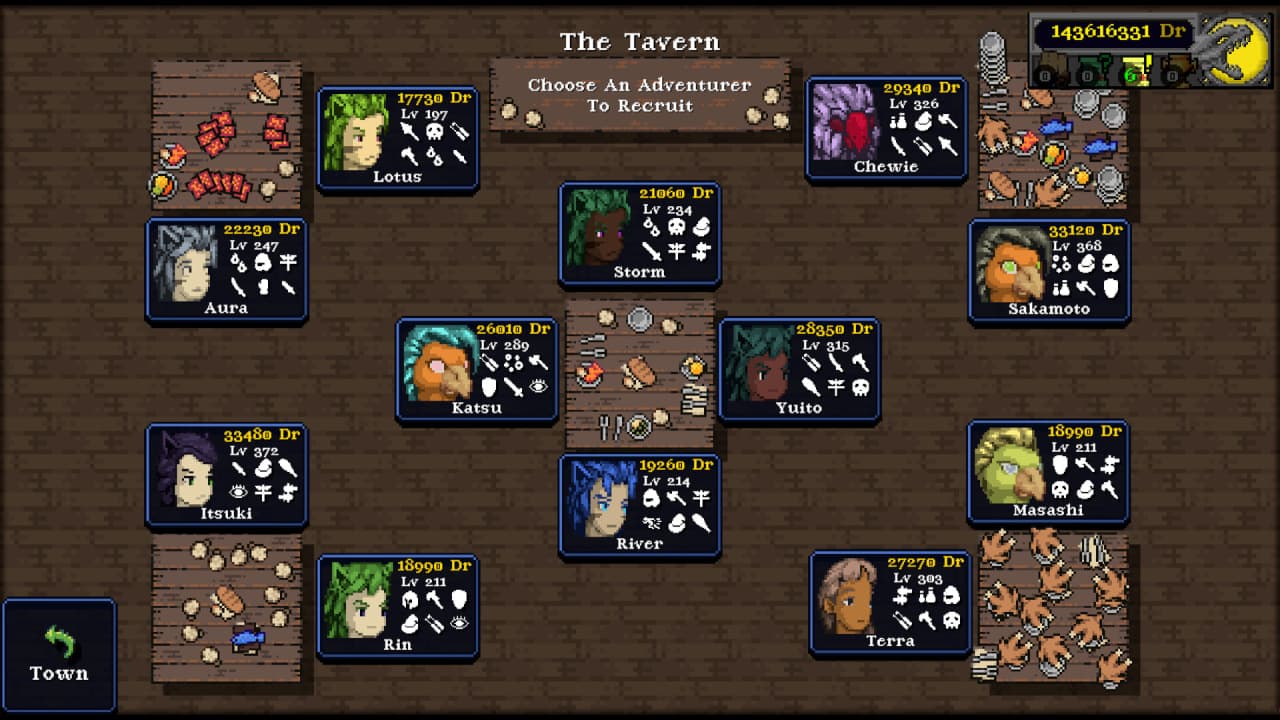 Скриншот Legends of Dragaea: Idle Dungeons