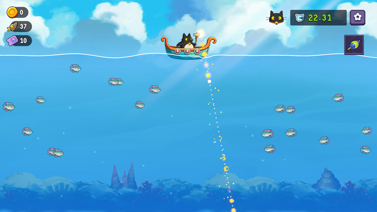 Скриншот Fish to Cats: Catch & Feed