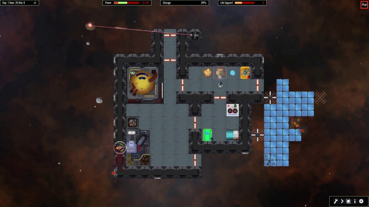 Скриншот Deep Space Outpost