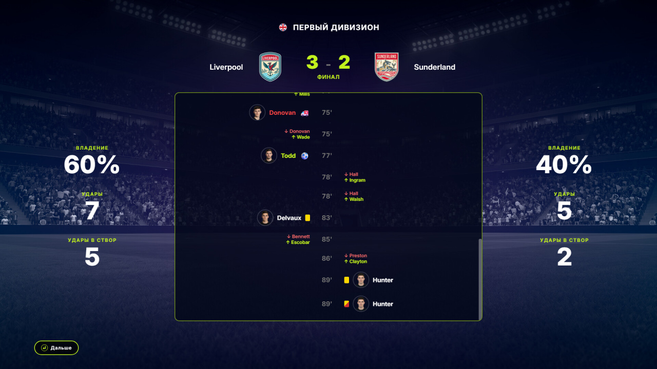 Скриншот FD 27: Direct Your Football Club
