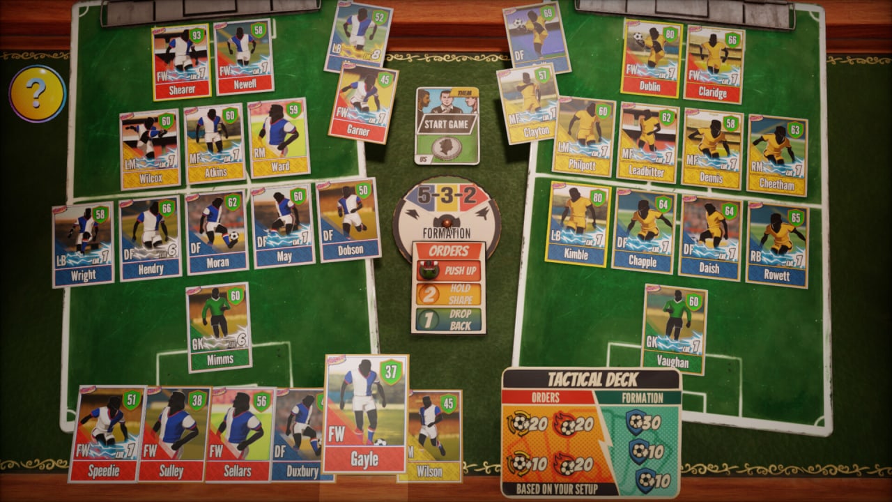 Скриншот NUTMEG! A Nostalgic Deckbuilding Football Manager