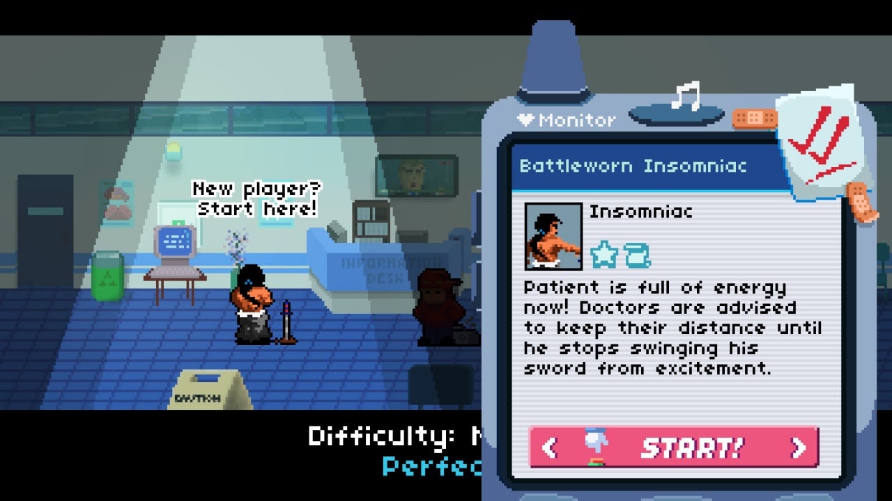Скриншот Rhythm Doctor