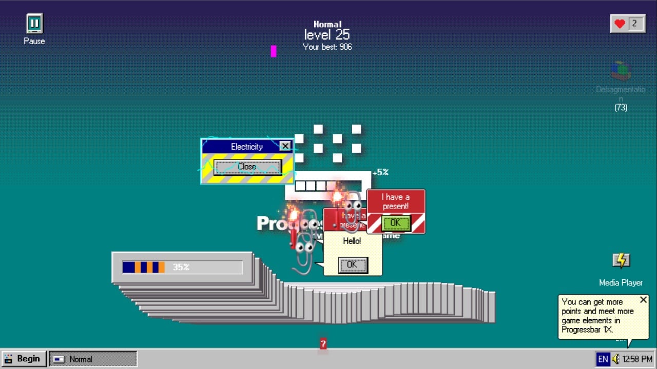 Скриншот Progressbar95