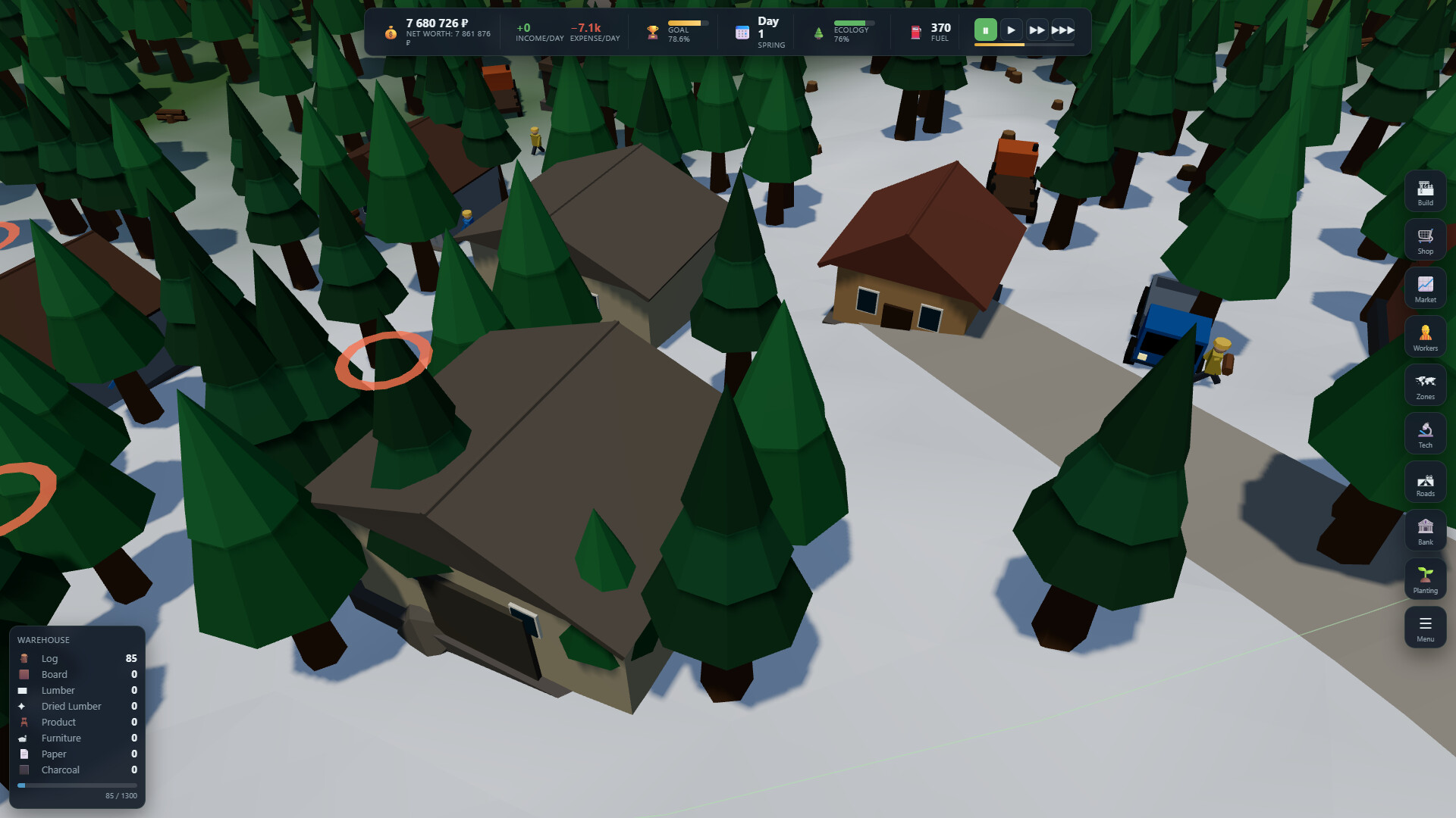 Скриншот Lumber Tycoon Island