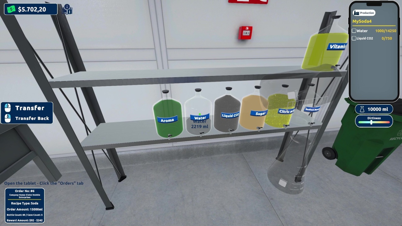 Скриншот Drink Factory Simulator