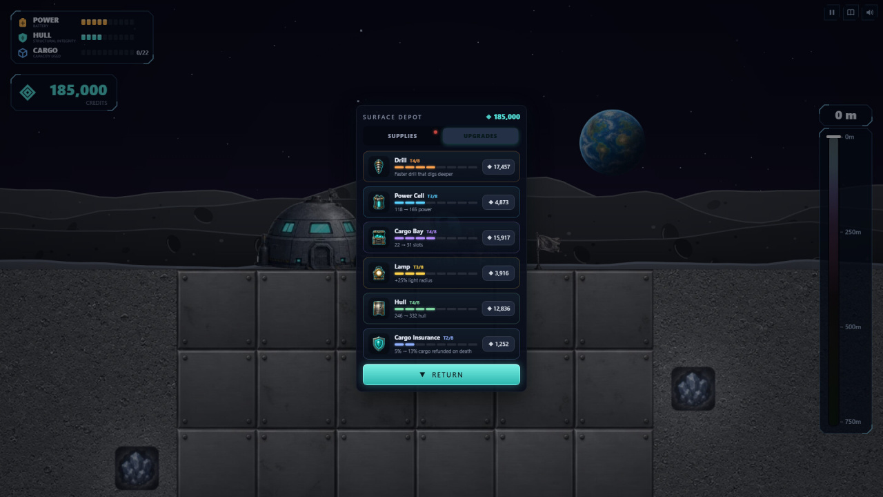 Скриншот Moon Miner