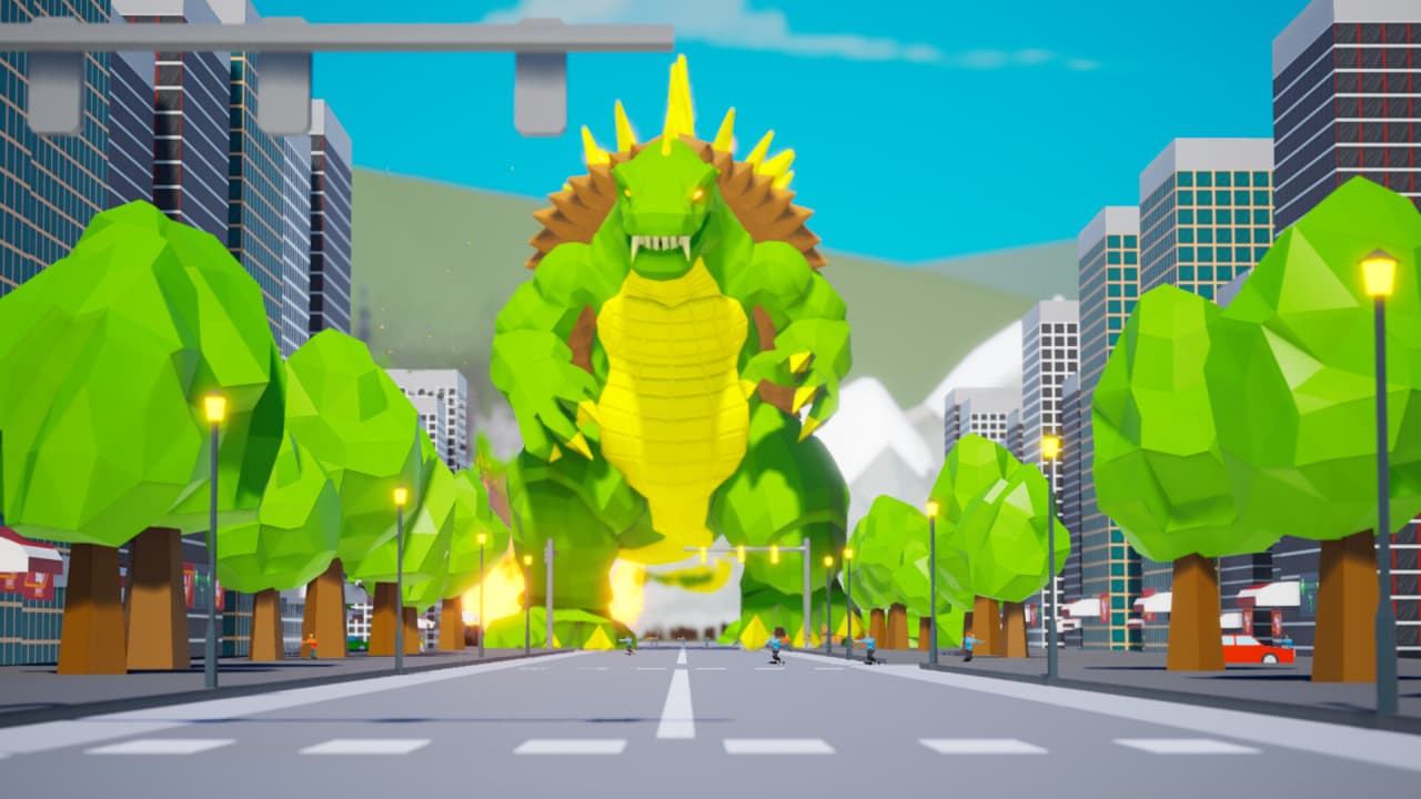 Скриншот Excidio The Kaiju Simulator