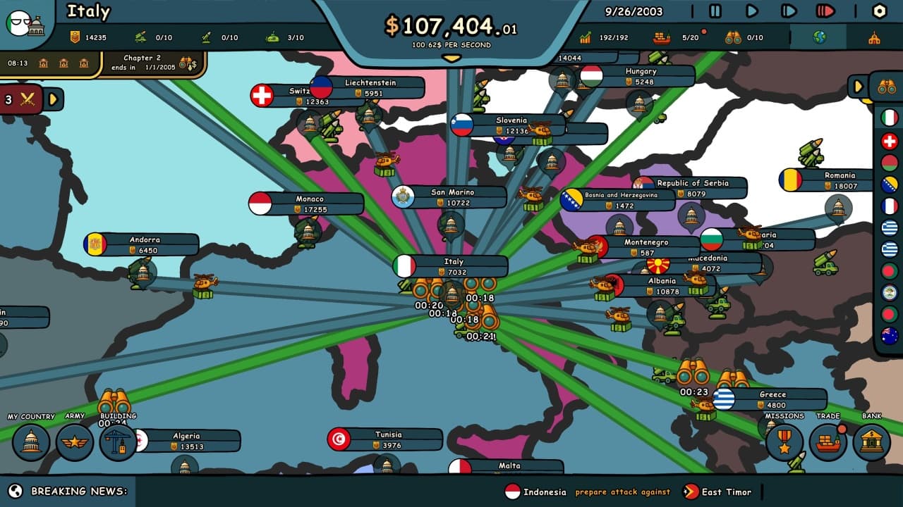 Скриншот Countryballs: Power Protocol