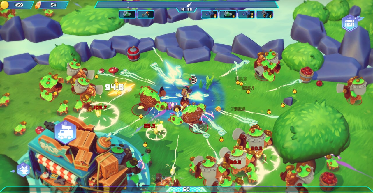 Скриншот Dino-Ducks Mayhem