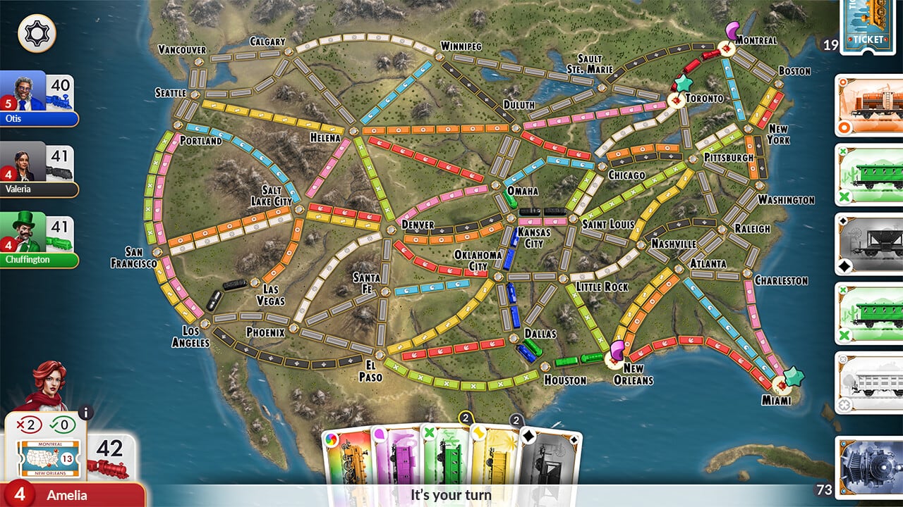 Скриншот Ticket to Ride