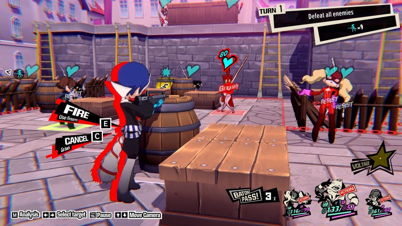 Скриншот Persona 5 Tactica