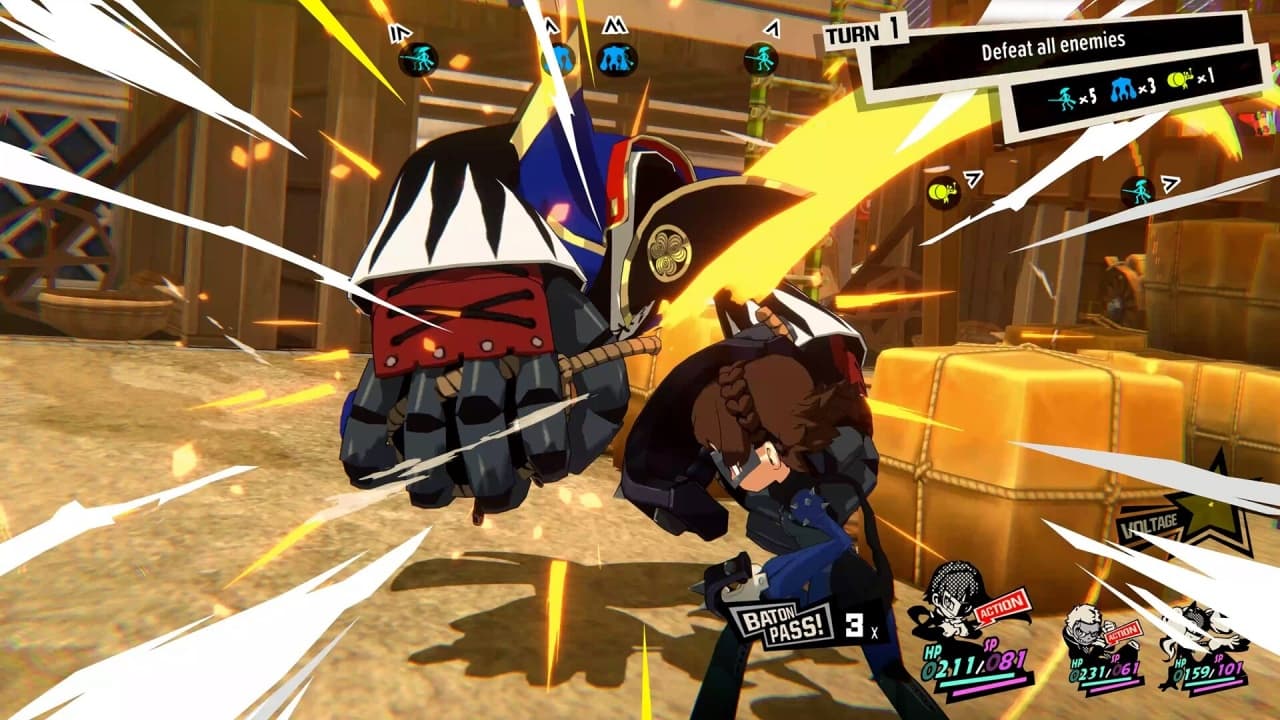 Скриншот Persona 5 Tactica