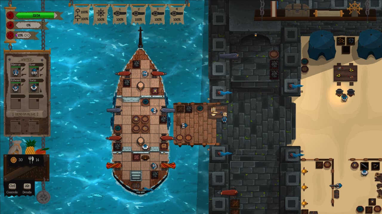 Скриншот Red Rogue Sea