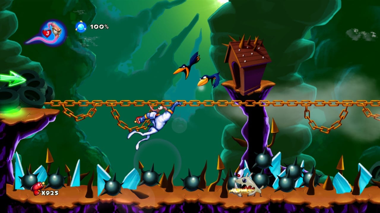 Скриншот Earthworm Jim HD