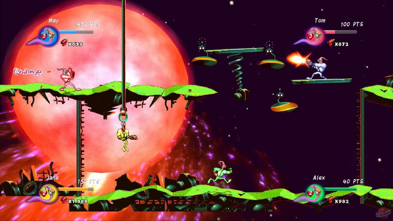 Скриншот Earthworm Jim HD