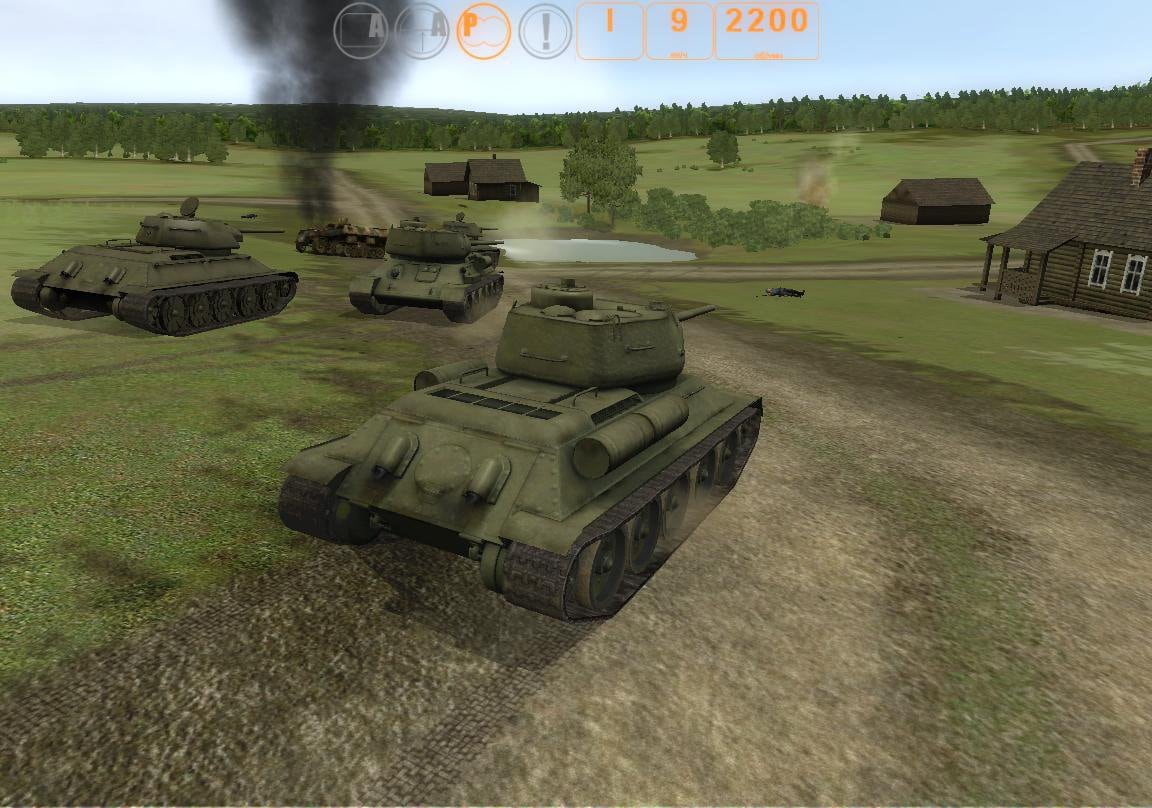 Скриншот WW2 Battle Tanks T-34 vs. Tiger