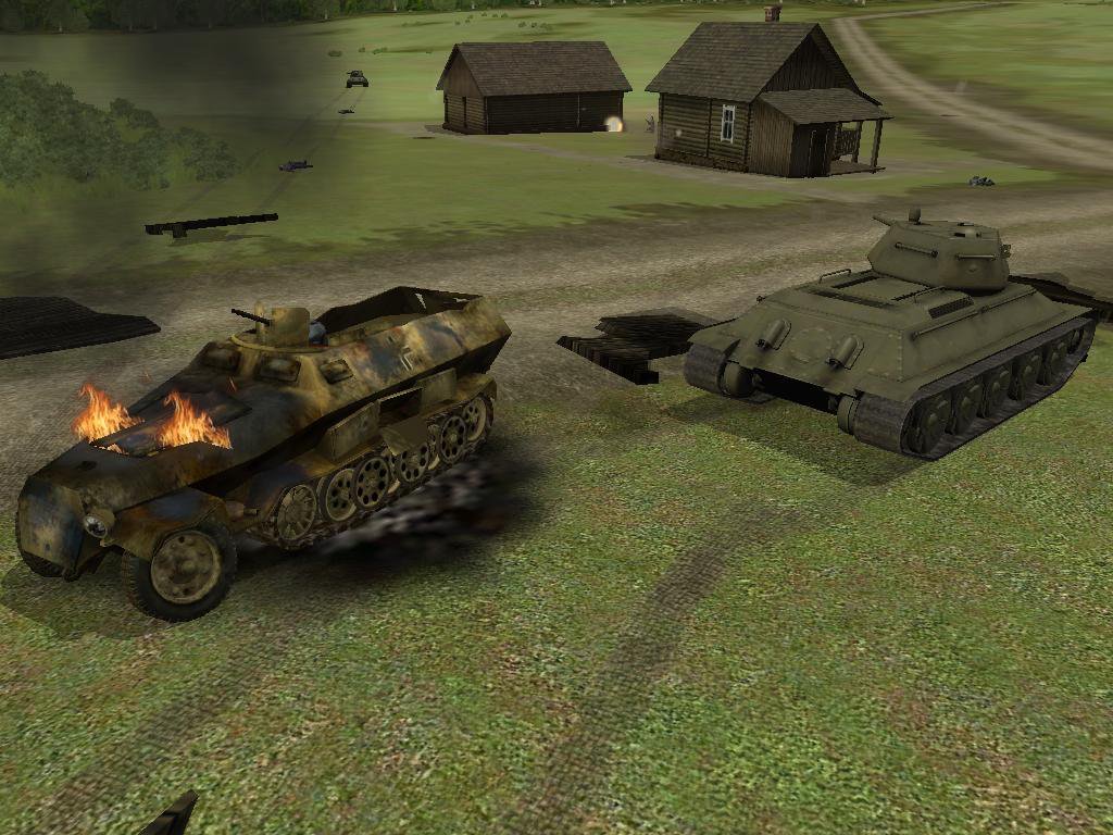 Скриншот WW2 Battle Tanks T-34 vs. Tiger